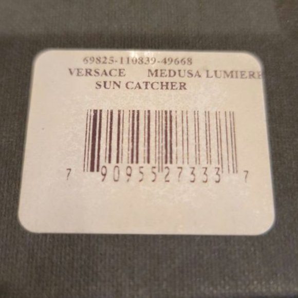 Versace Medusa Lumiere Sun Catcher Ornament - Picture 3 of 3